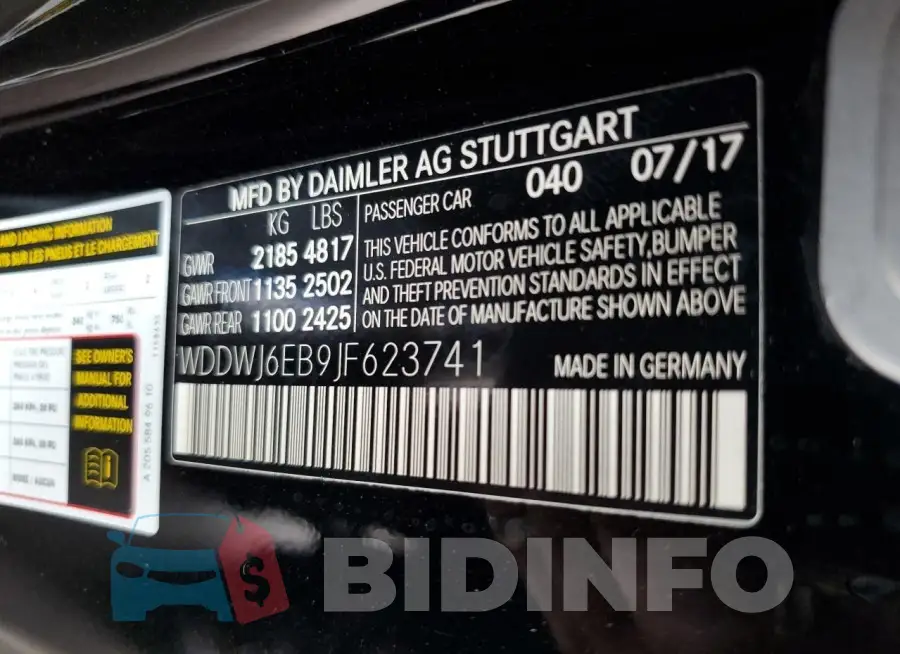 WDDWJ6EB9JF623741 Photo# 12