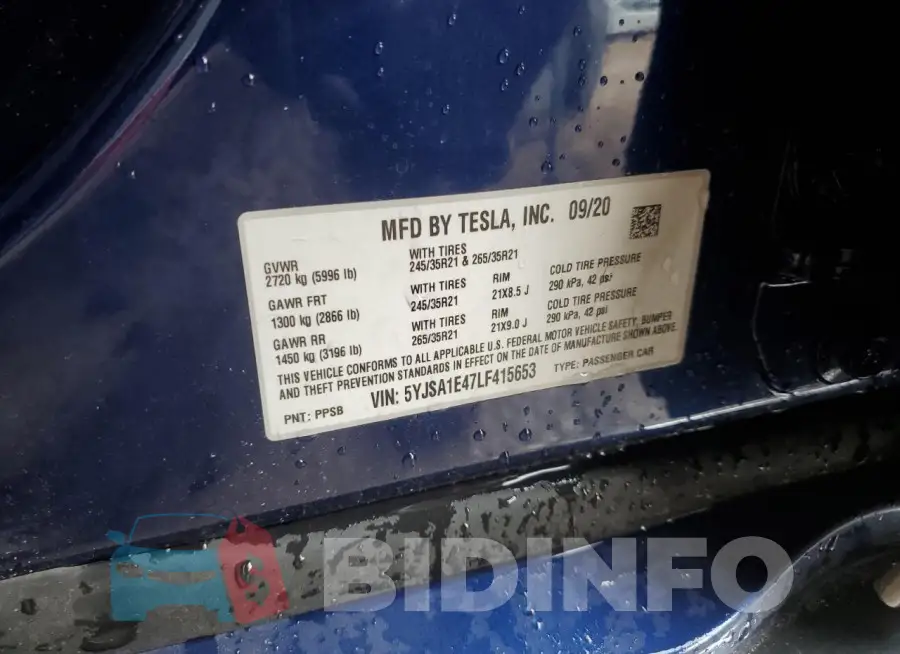 5YJSA1E47LF415653 Photo# 12