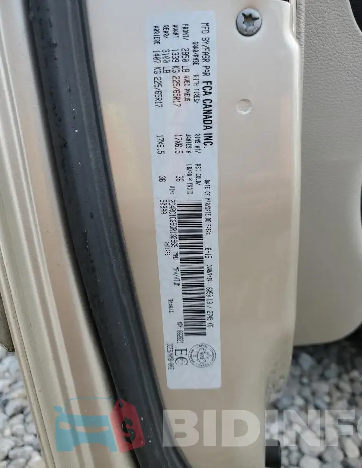 2C4RC1CG5GR132569 Photo# 13