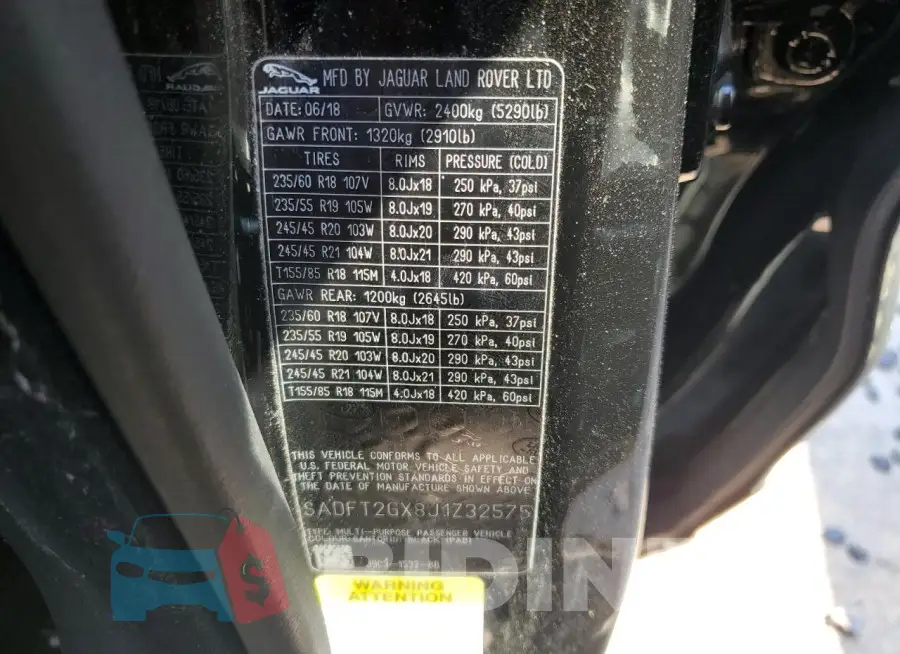 SADFT2GX8J1Z32575 Photo# 13