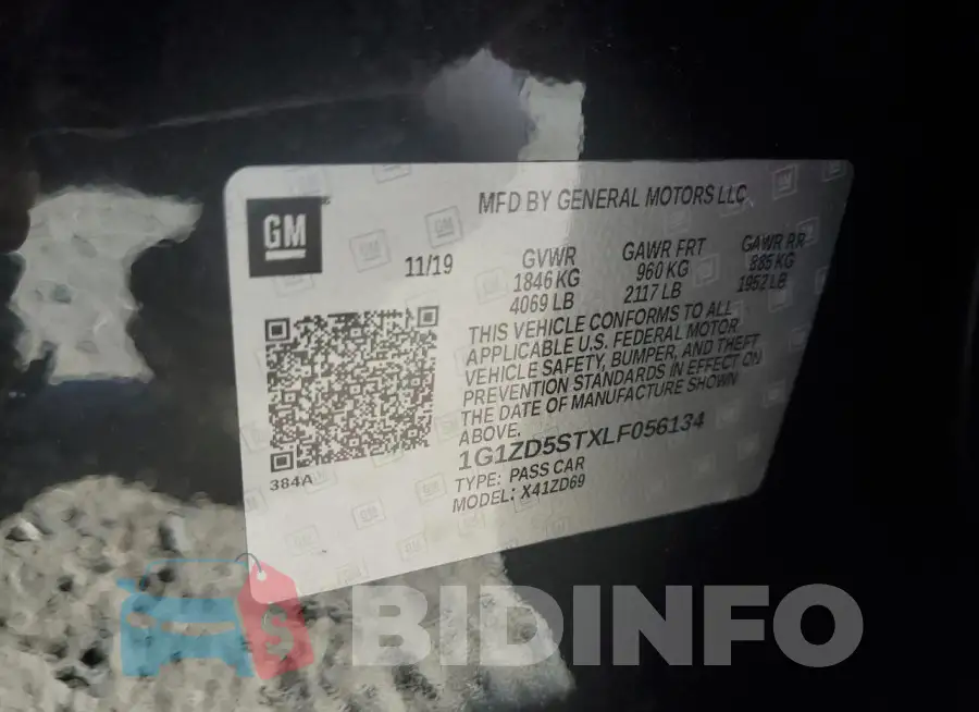 1G1ZD5STXLF056134 Photo# 12