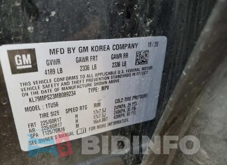 KL79MPS23MB089234 Photo# 12