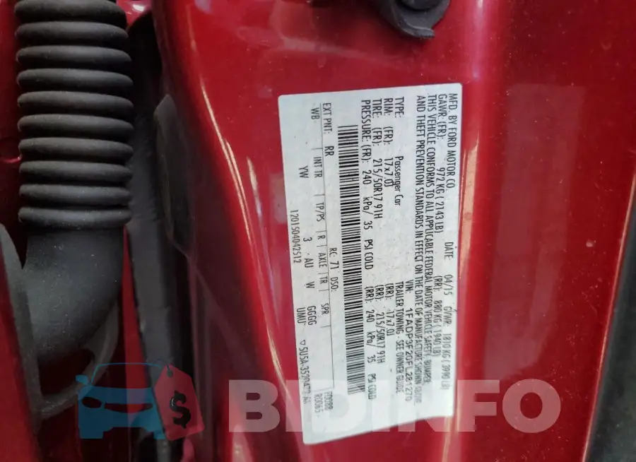 1FADP3F20FL281270 Photo# 12