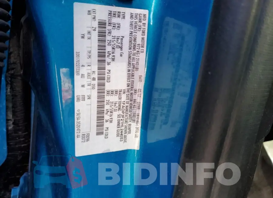 1FADP3F21HL244053 Photo# 12