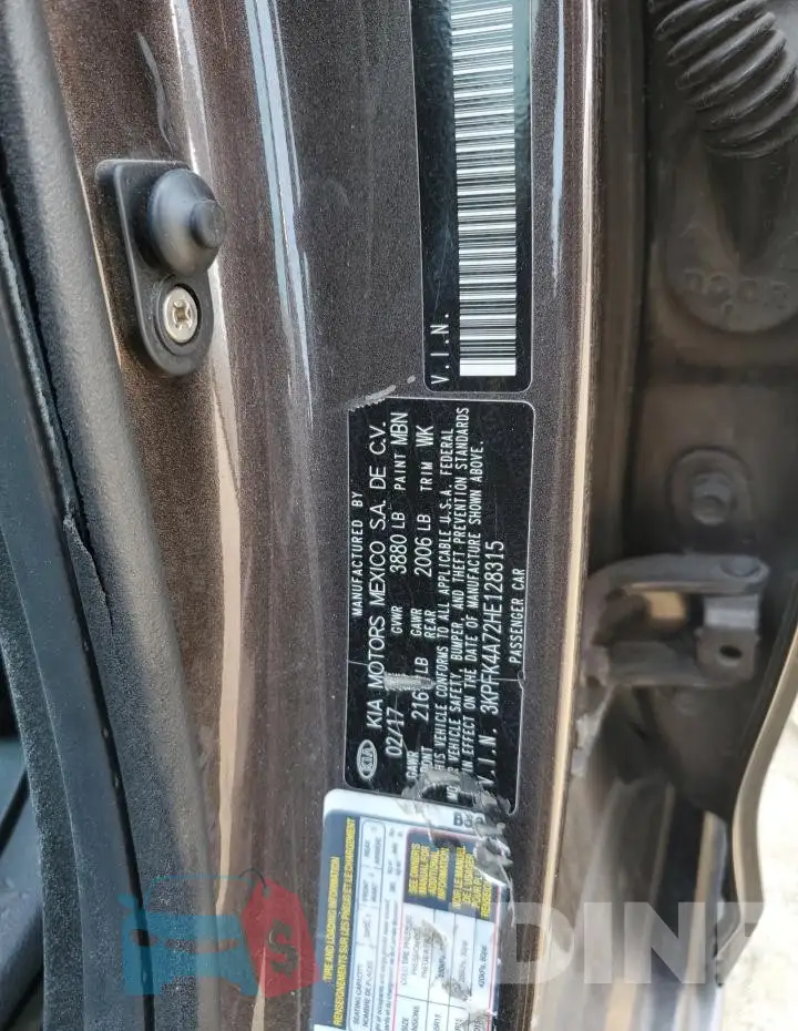 3KPFK4A72HE128315 Photo# 12