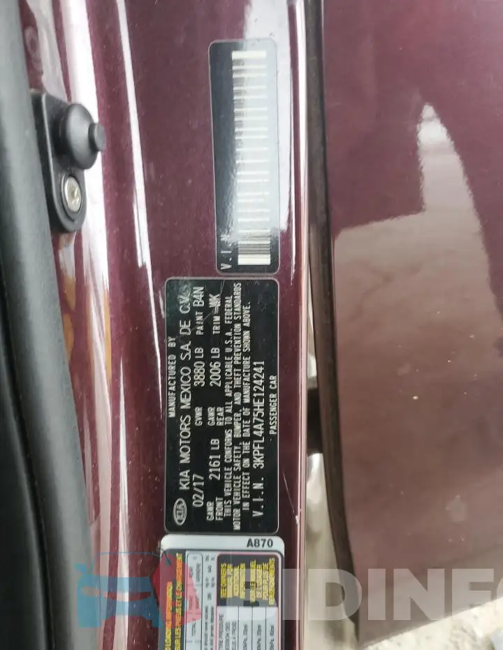 3KPFL4A75HE124241 Photo# 12
