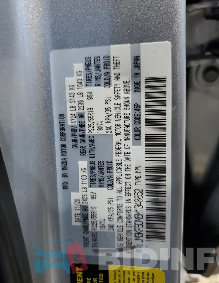 JM3KFBDM6M1348862 Photo# 14