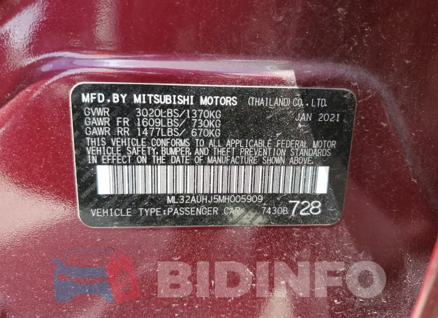 ML32AUHJ5MH005909 Photo# 12