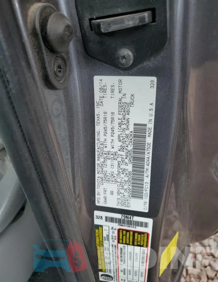 5TFTU4GN4FX065086 Photo# 12