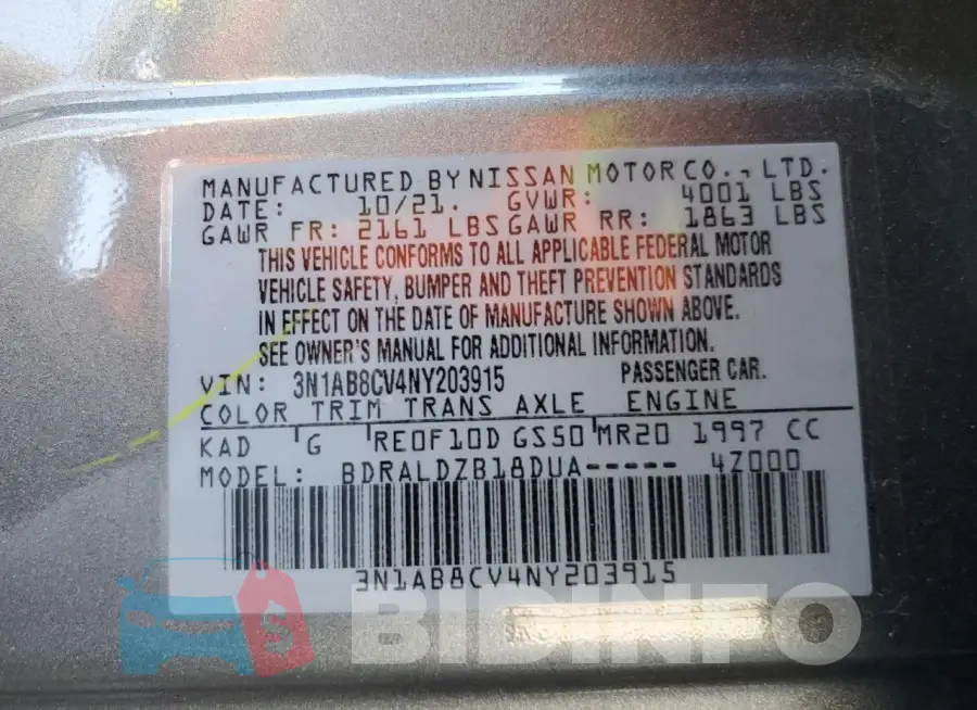 3N1AB8CV4NY203915 Photo# 12