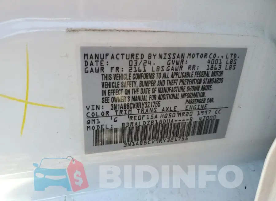 3N1AB8CV9RY321755 Photo# 12