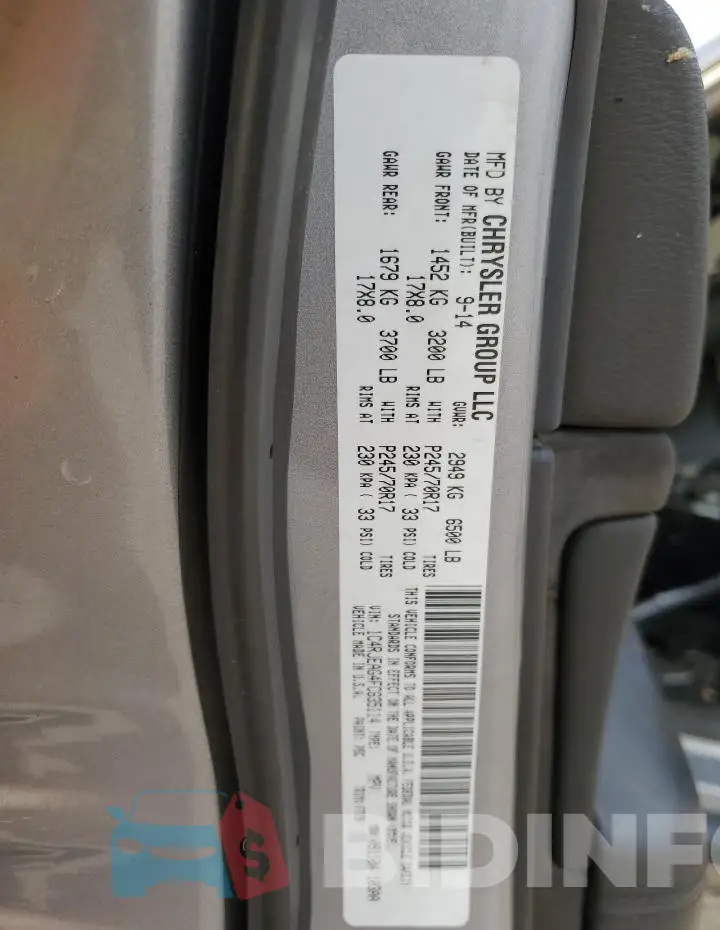 1C4RJEAG4FC635114 Photo# 12