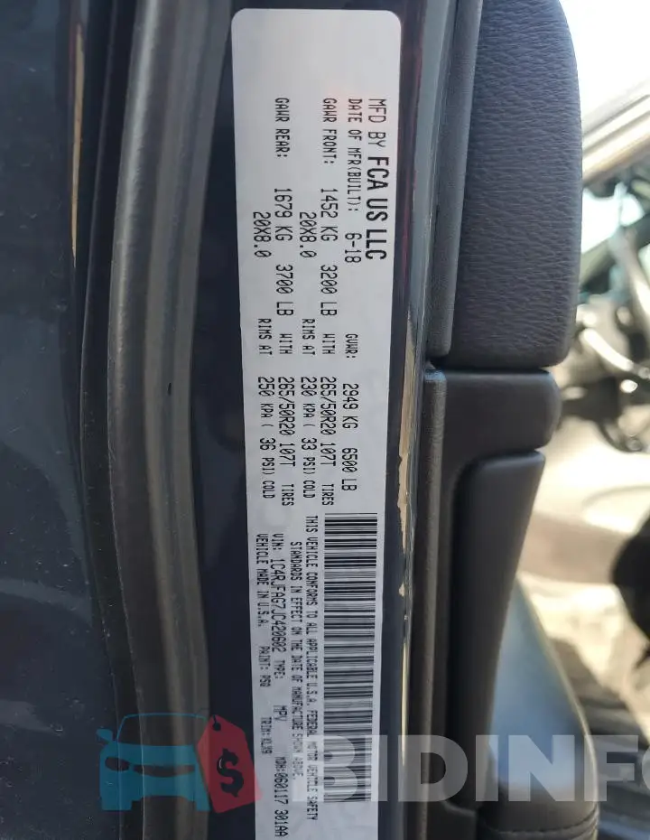1C4RJFAG7JC420602 Photo# 13