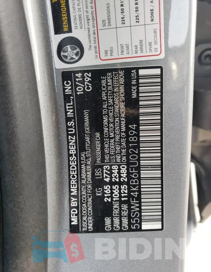 55SWF4KB6FU021894 Photo# 12