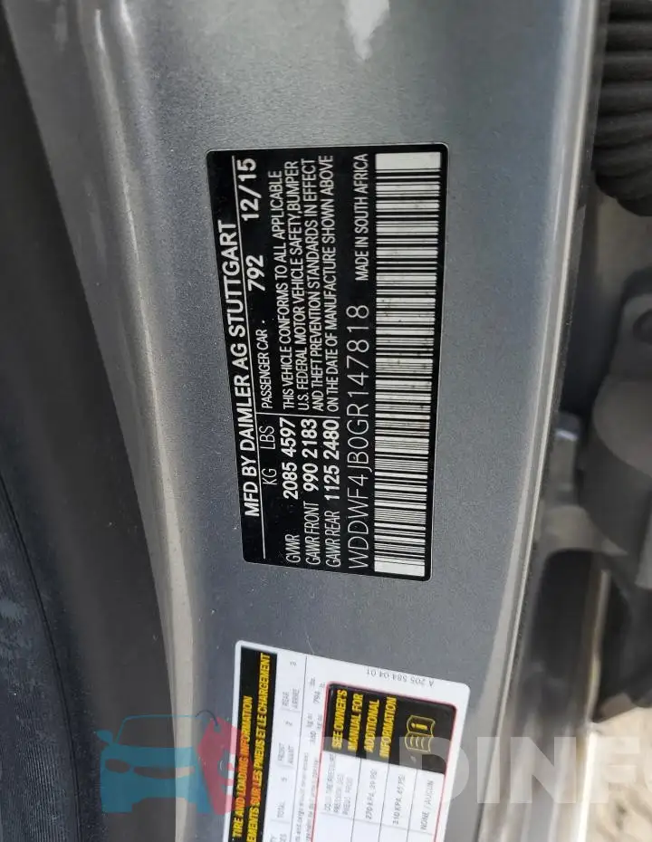 WDDWF4JB0GR147818 Photo# 12