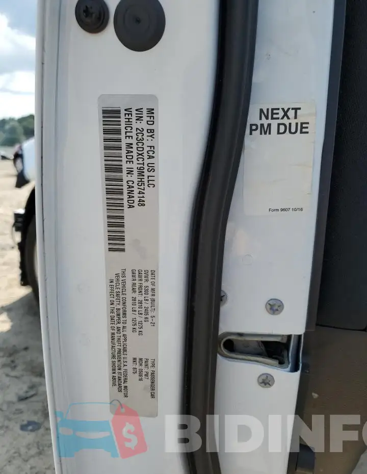 2C3CDXCT9MH574148 Photo# 12