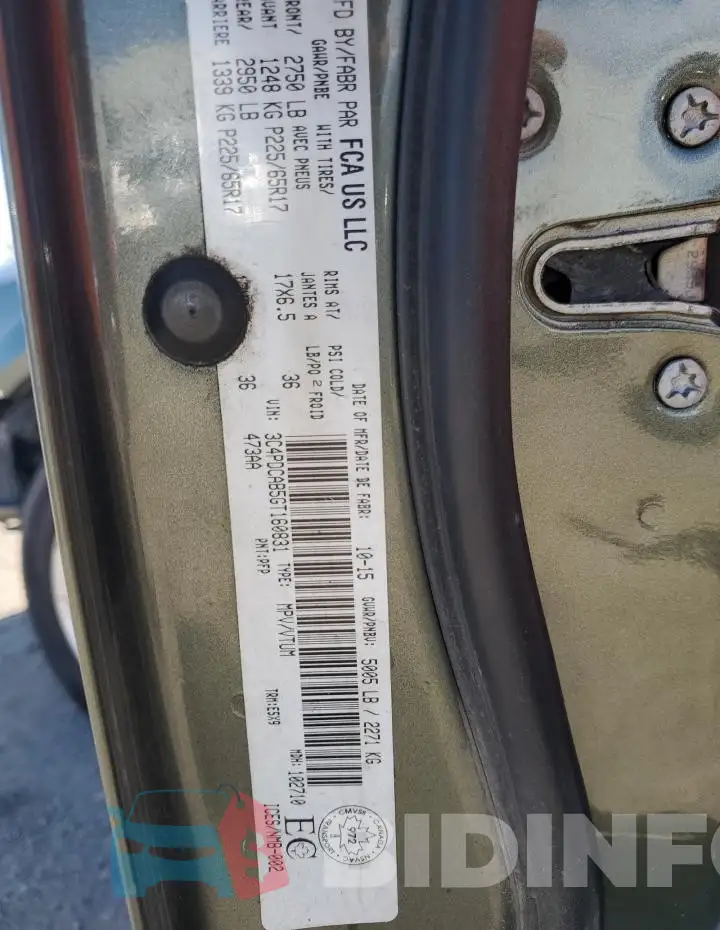 3C4PDCAB5GT160831 Photo# 13