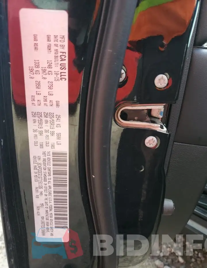 3C4PDDEG1GT151135 Photo# 13