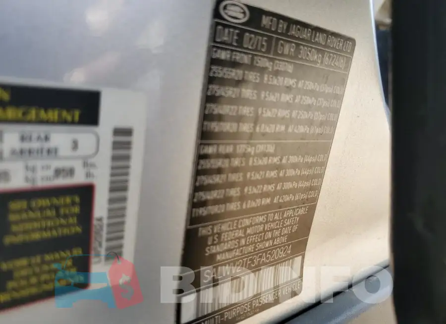 SALWV2TF3FA520924 Photo# 13