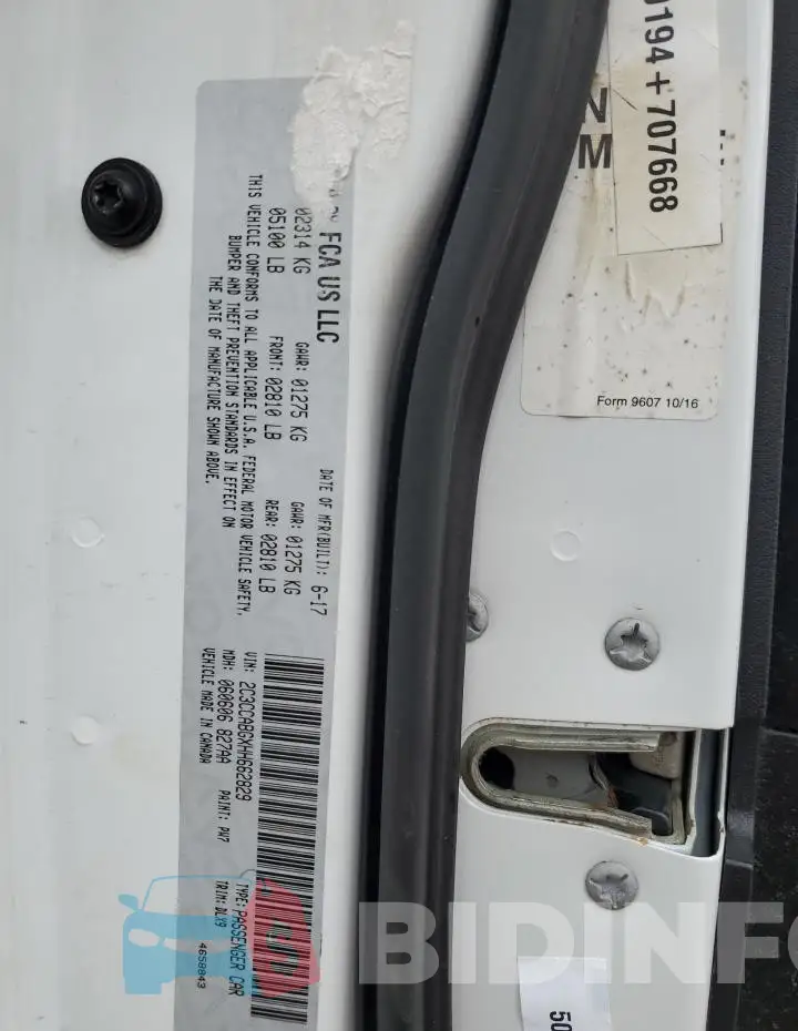 2C3CCABGXHH662829 Photo# 12