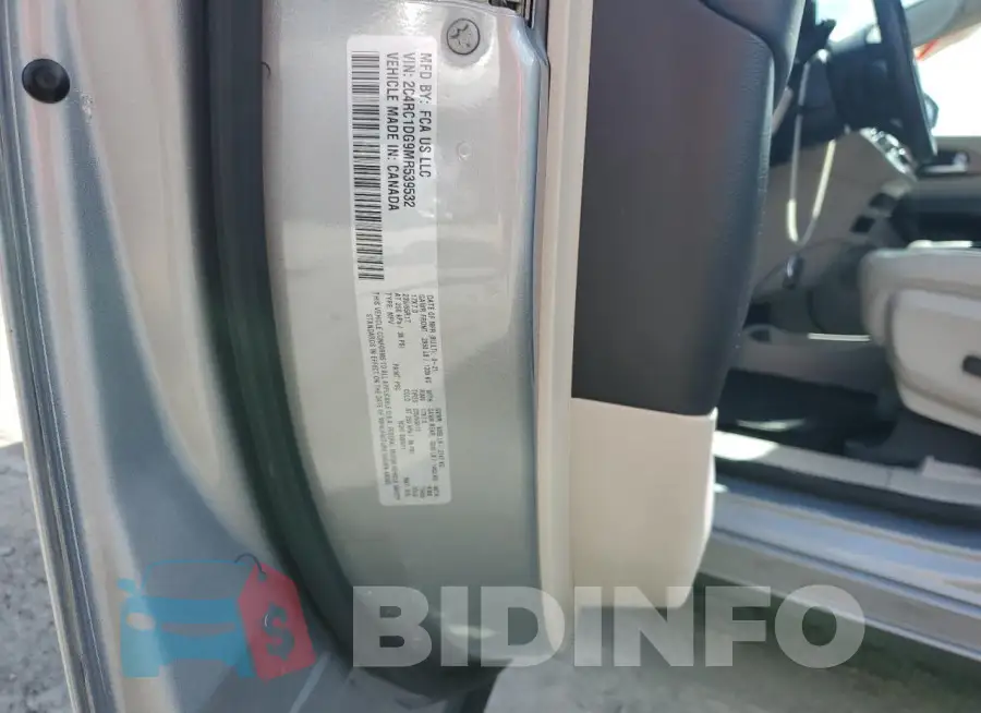 2C4RC1DG9MR539532 Photo# 13