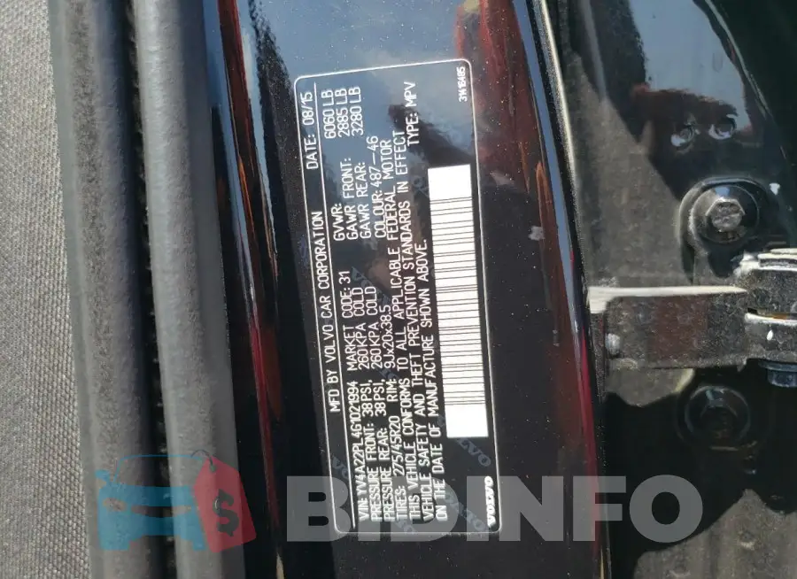YV4A22PL4G1021994 Photo# 13