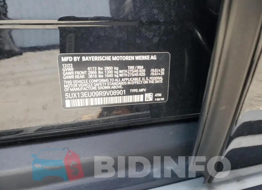 5UX13EU09R9V08901 Photo# 13