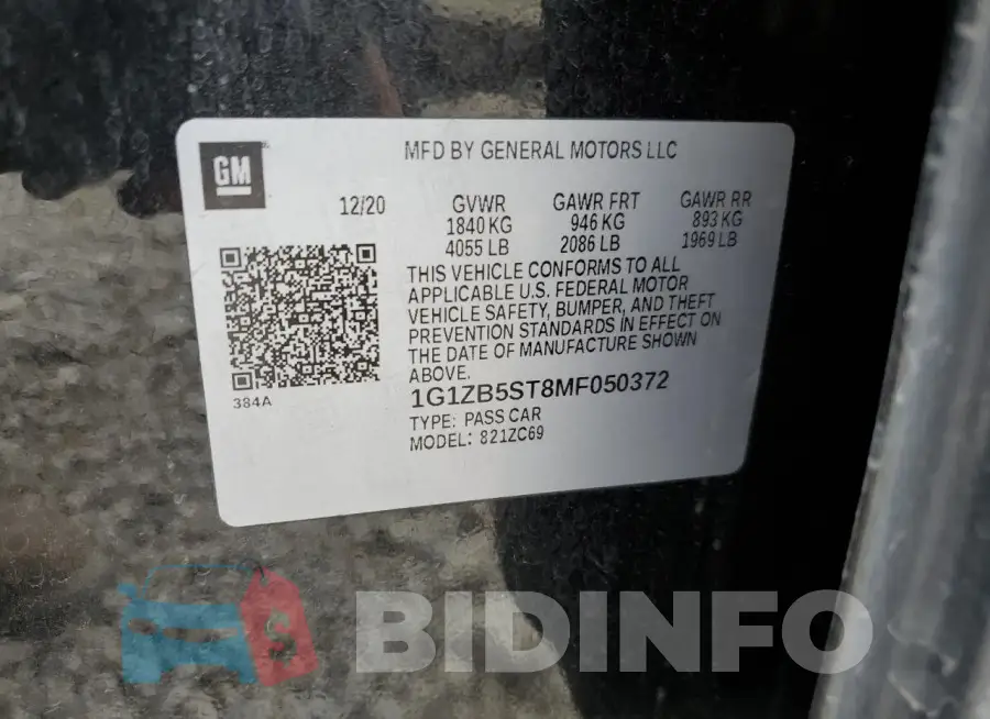 1G1ZB5ST8MF050372 Photo# 12