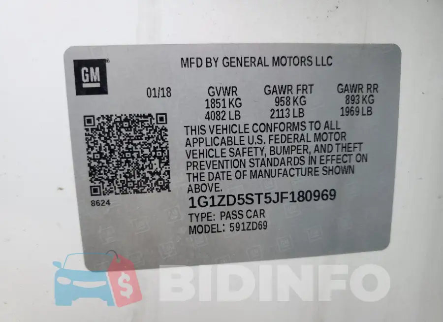 1G1ZD5ST5JF180969 Photo# 12
