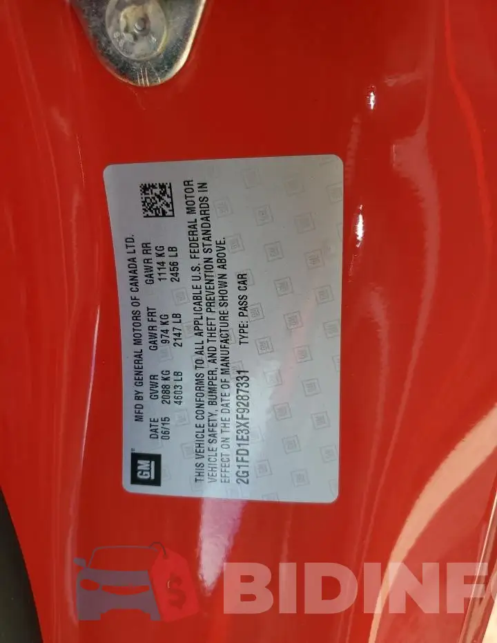2G1FD1E3XF9287331 Photo# 12