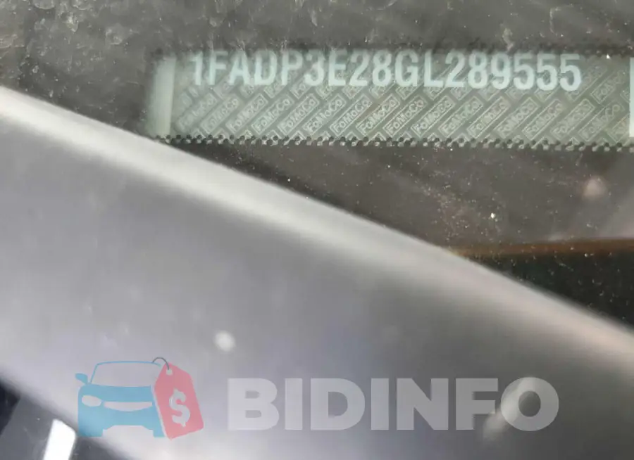 1FADP3E28GL289555 Photo# 10