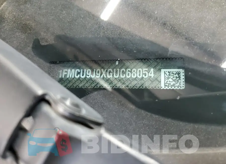 1FMCU9J9XGUC68054 Photo# 12