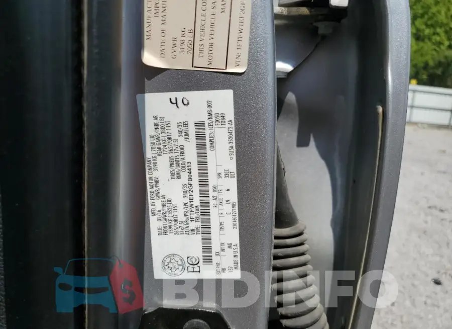 1FTFW1EF2GFB04413 Photo# 12