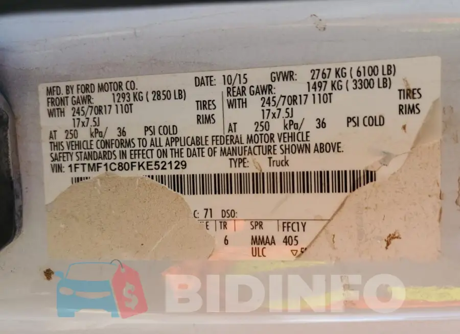 1FTMF1C80FKE52129 Photo# 12