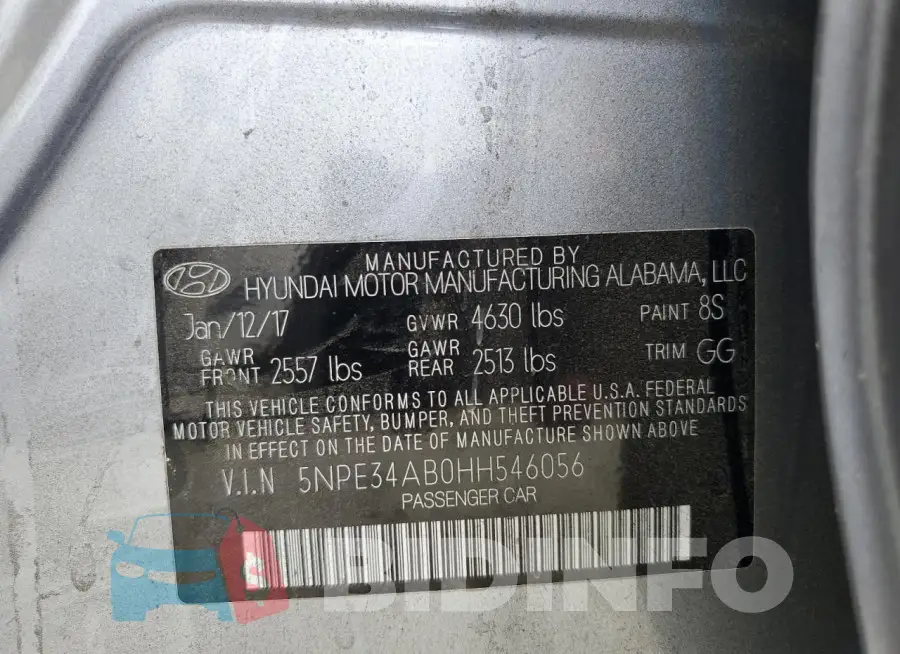 5NPE34AB0HH546056 Photo# 12