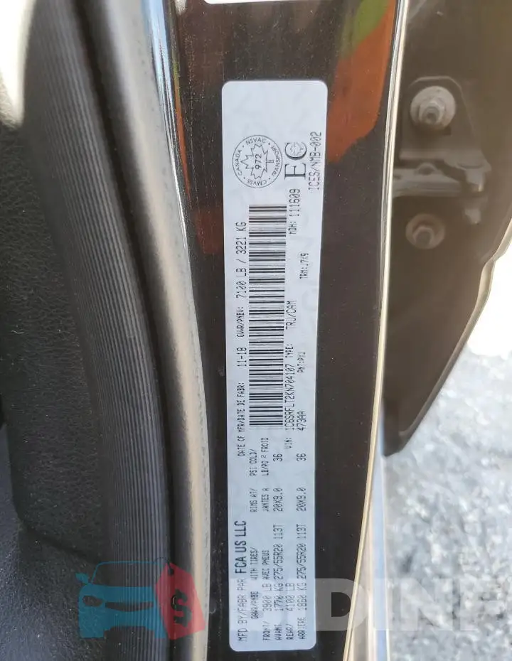 1C6SRFLT2KN704107 Photo# 13