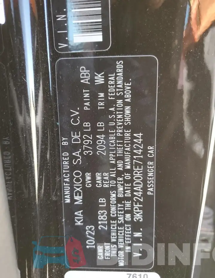 3KPF24AD0RE714244 Photo# 12