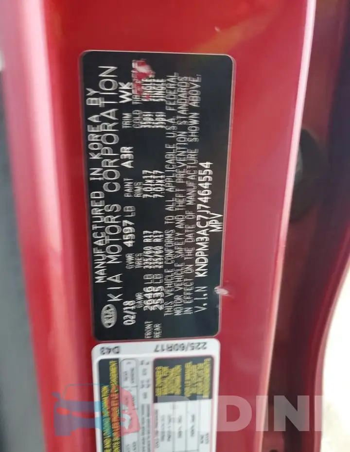 KNDPM3AC7J7464554 Photo# 13