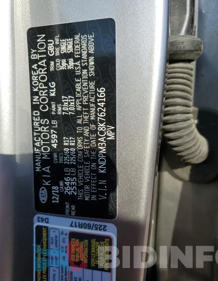 KNDPM3AC8K7624166 Photo# 14