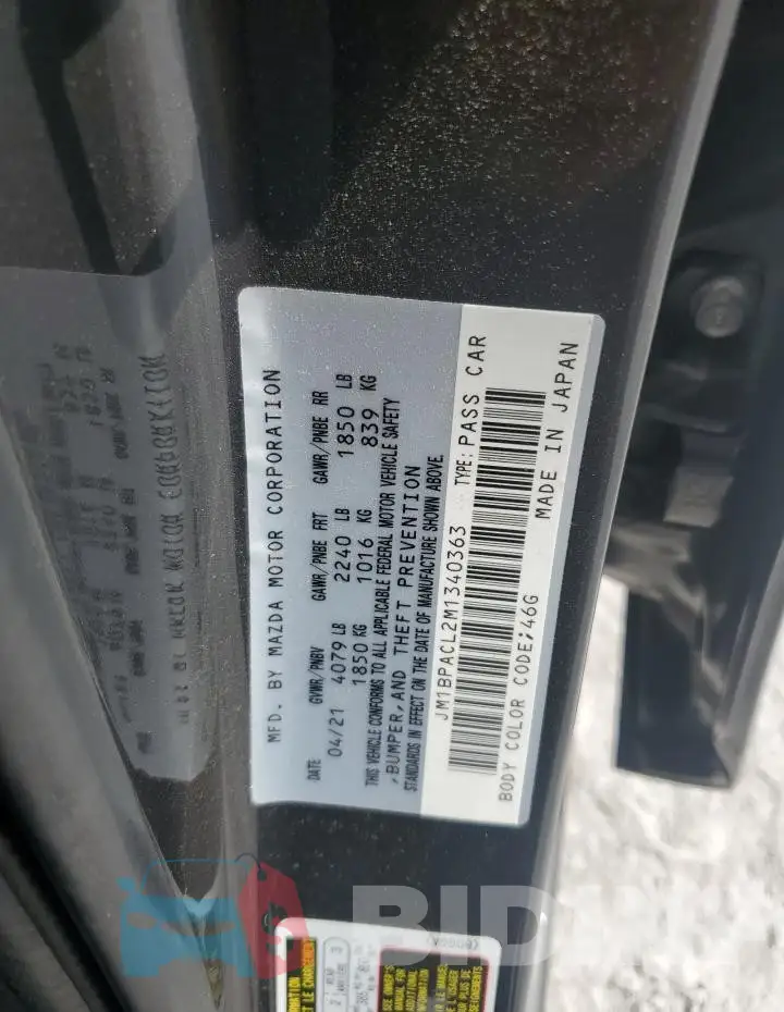 JM1BPACL2M1340363 Photo# 12