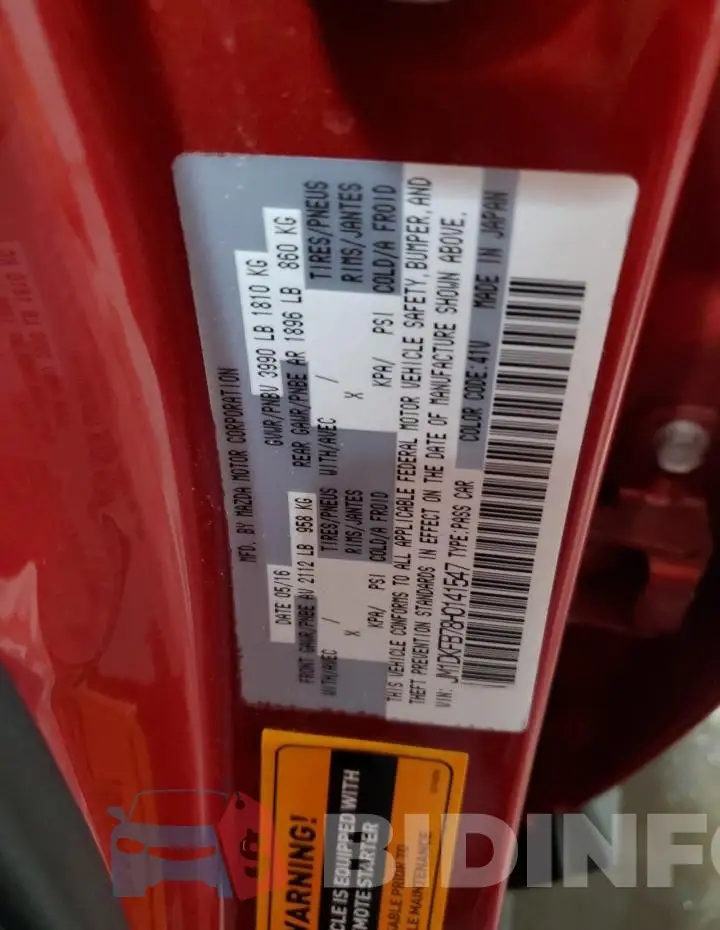 JM1DKFB78H0141547 Photo# 12