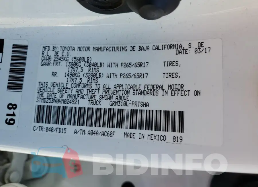3TMDZ5BN0HM024921 Photo# 12