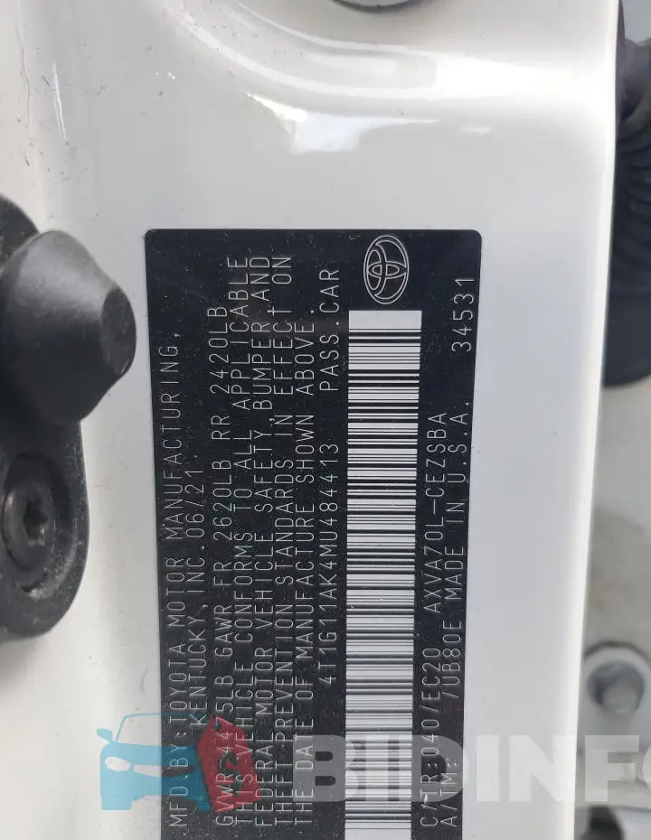 4T1G11AK4MU484413 Photo# 12