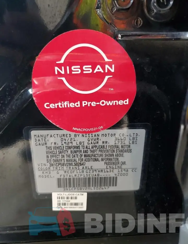 3N1CP5BV2ML502647 Photo# 12