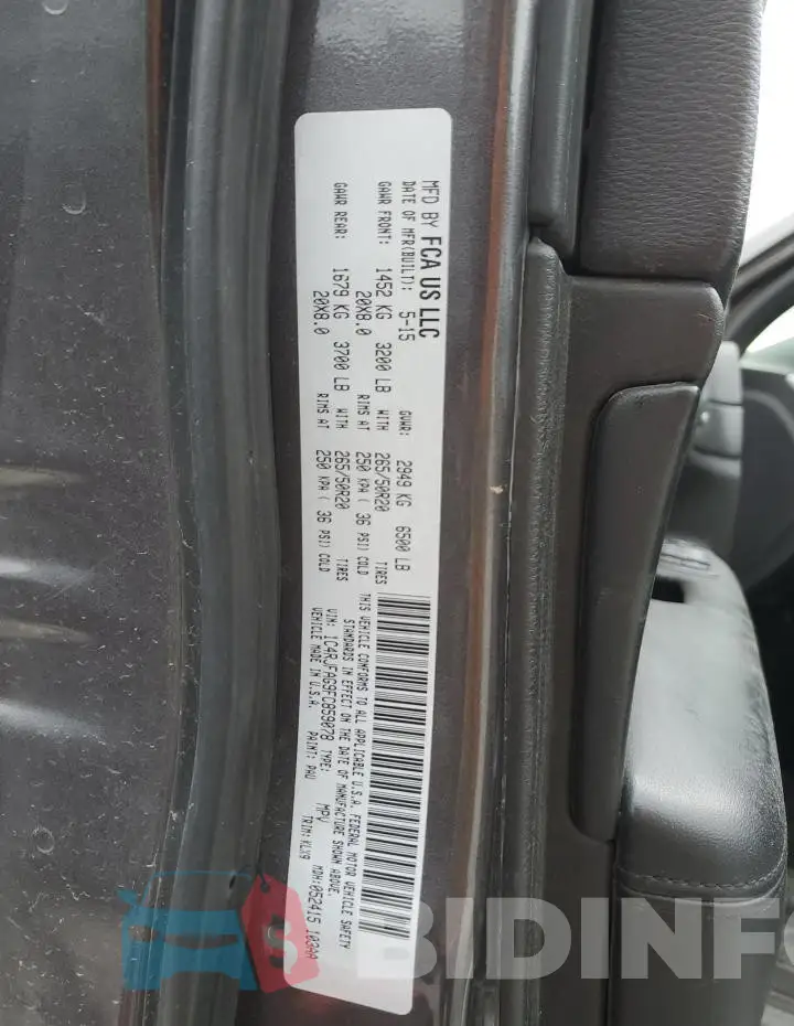 1C4RJFAG9FC859078 Photo# 13