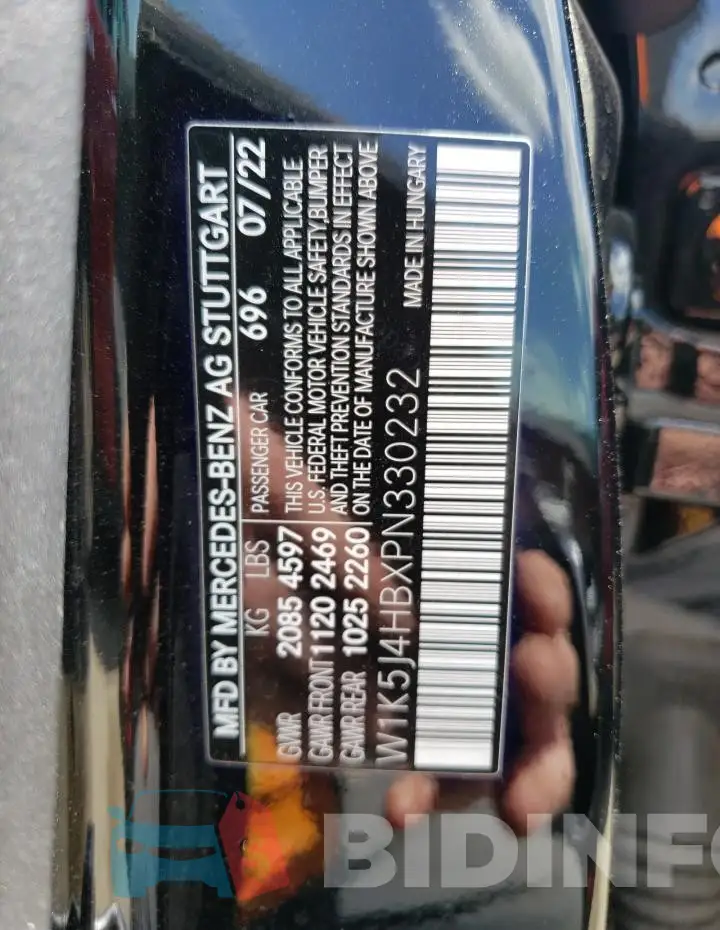 W1K5J4HBXPN330232 Photo# 12