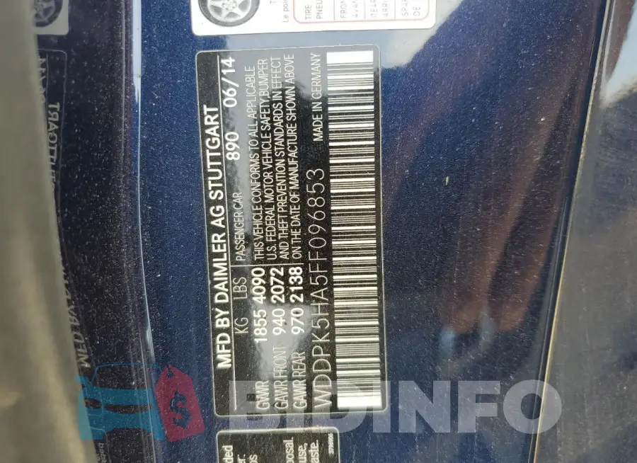 WDDPK5HA5FF096853 Photo# 12