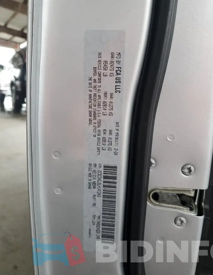 2C3CDXGJ9LH141243 Photo# 13