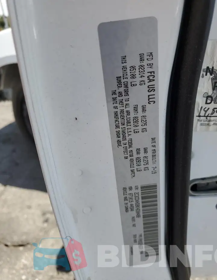 2C3CDXHG9KH690488 Photo# 12