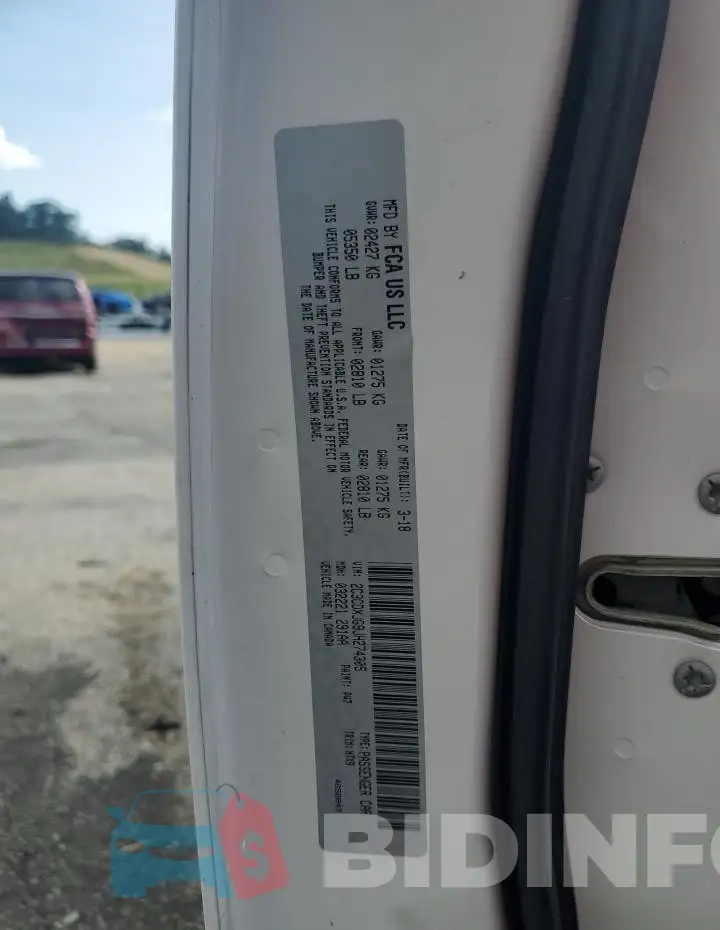 2C3CDXJG9JH274305 Photo# 12